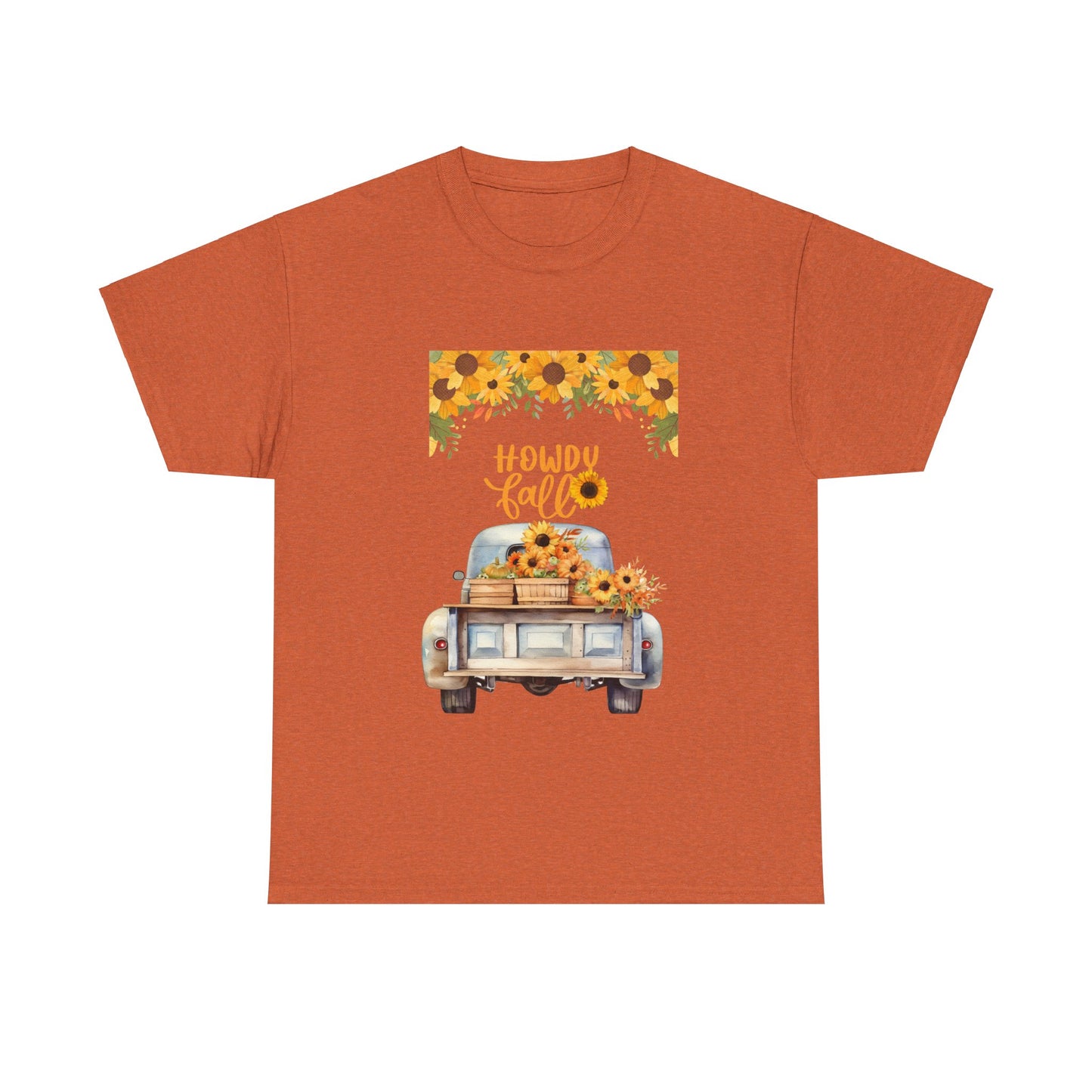 Howdy Fall Heavy Cotton Tee
