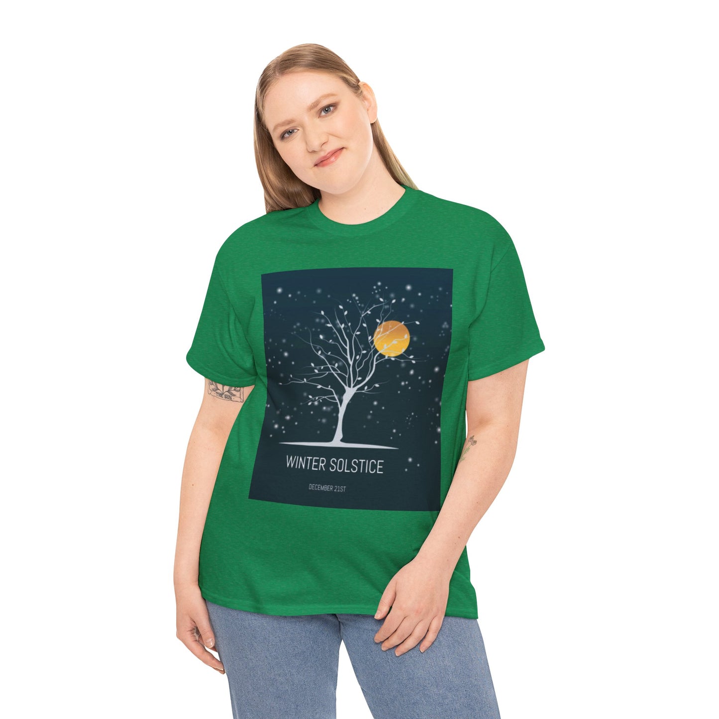 Winter Solstice Unisex Heavy Cotton Tee