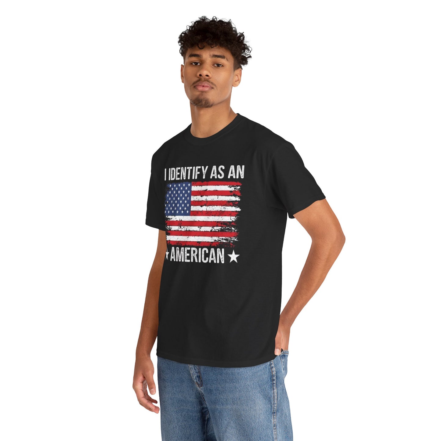 Identify as Unisex Heavy Cotton Tee
