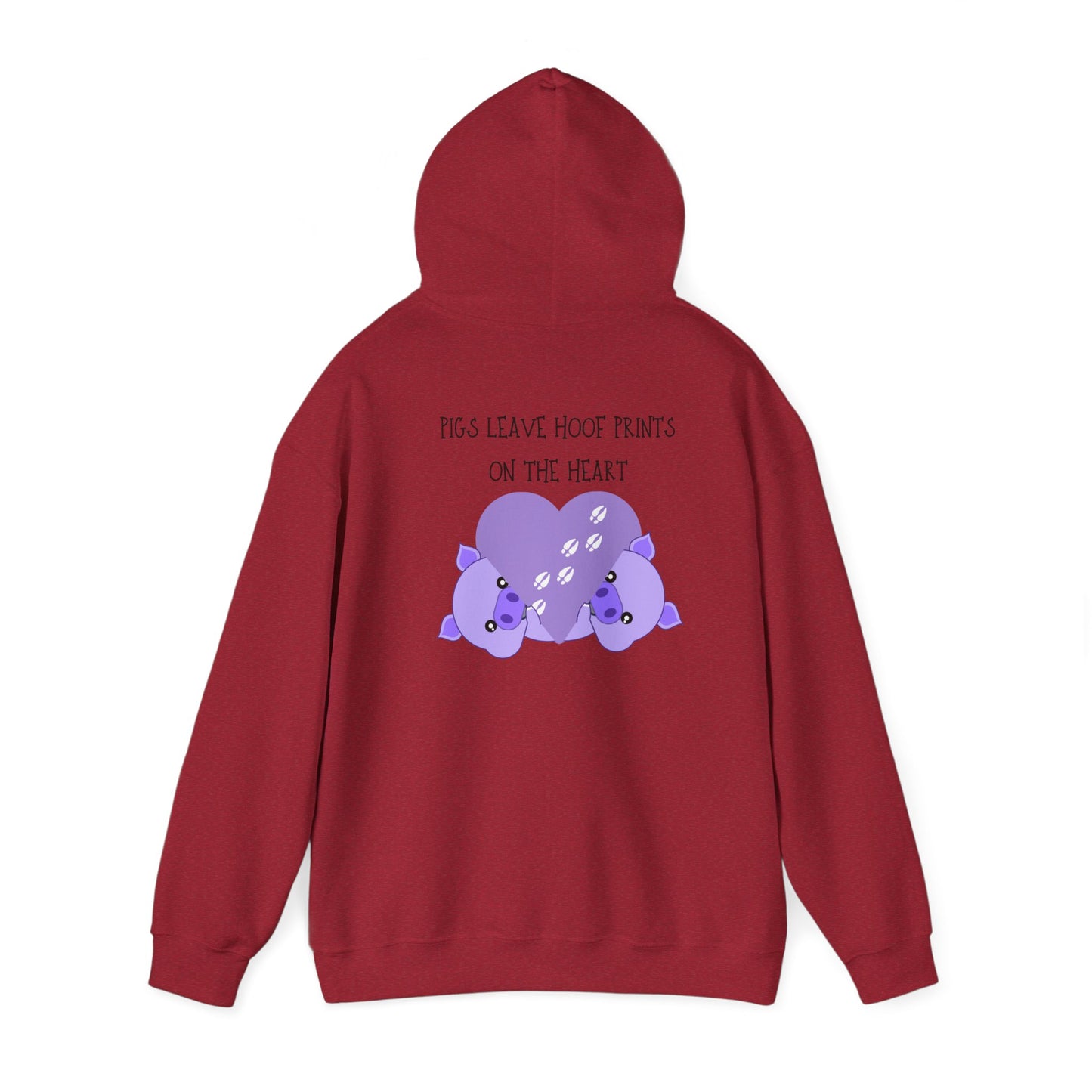Pigs leave Unisex Heavy Blend™ Hooded Sweatshirt