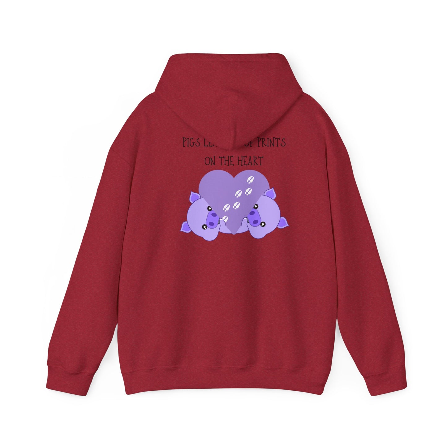 Pigs leave Unisex Heavy Blend™ Hooded Sweatshirt