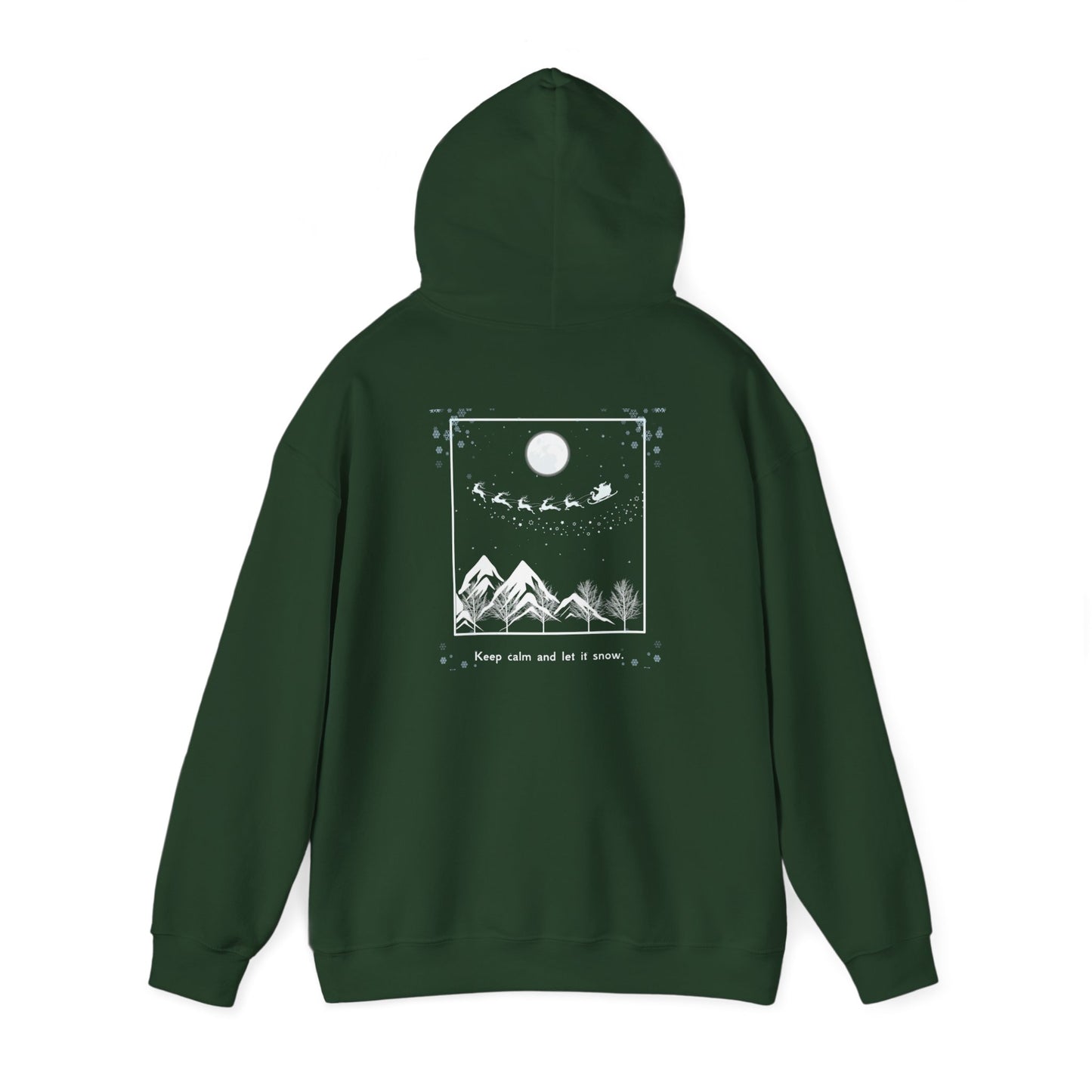 Let it Snow Unisex Heavy Blend™ Hooded Sweatshirt