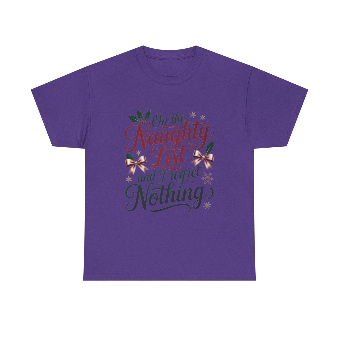 Regret Nothing Unisex Heavy Cotton Tee