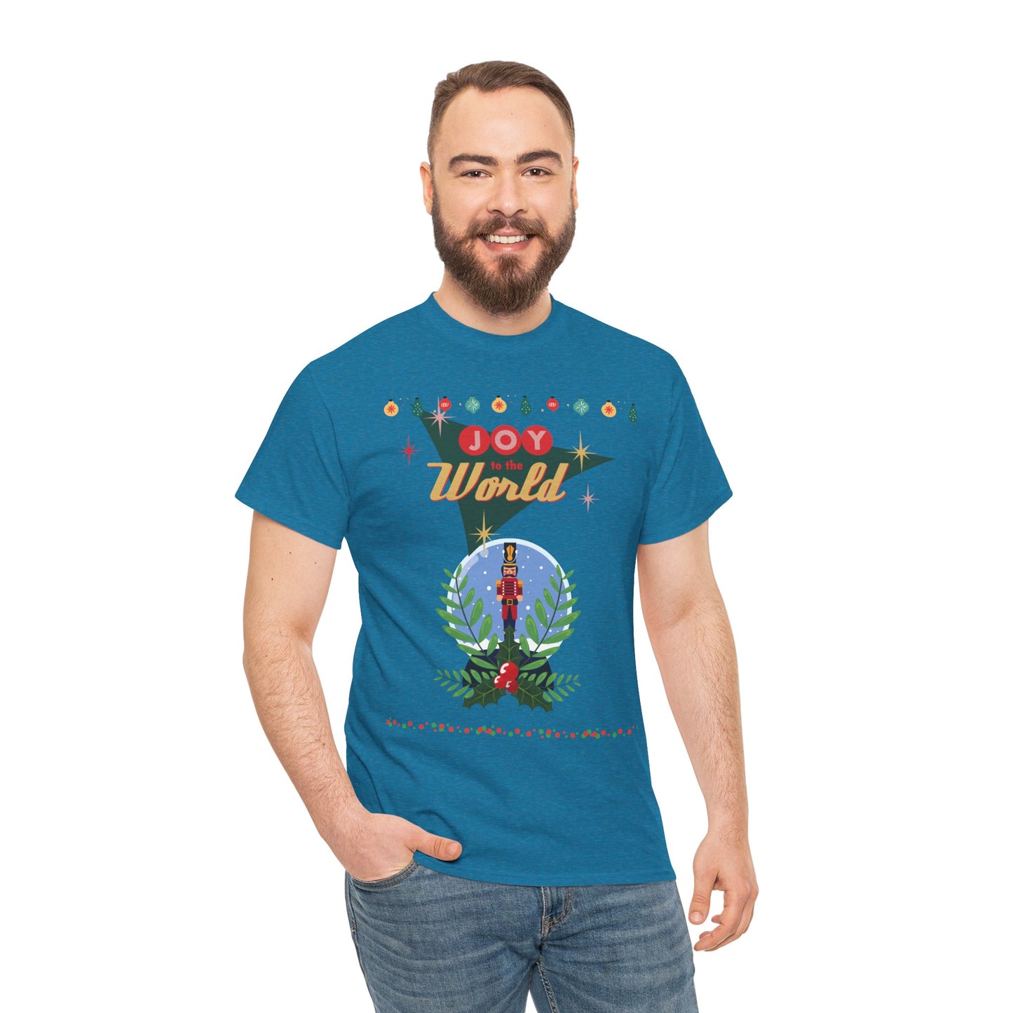 Joy to the World Unisex Heavy Cotton Tee