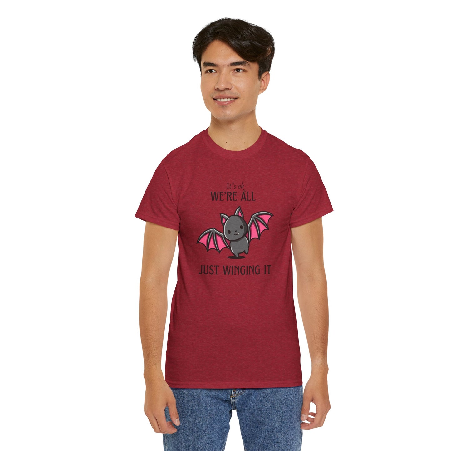 Just Winging it Unisex Heavy Cotton Tee