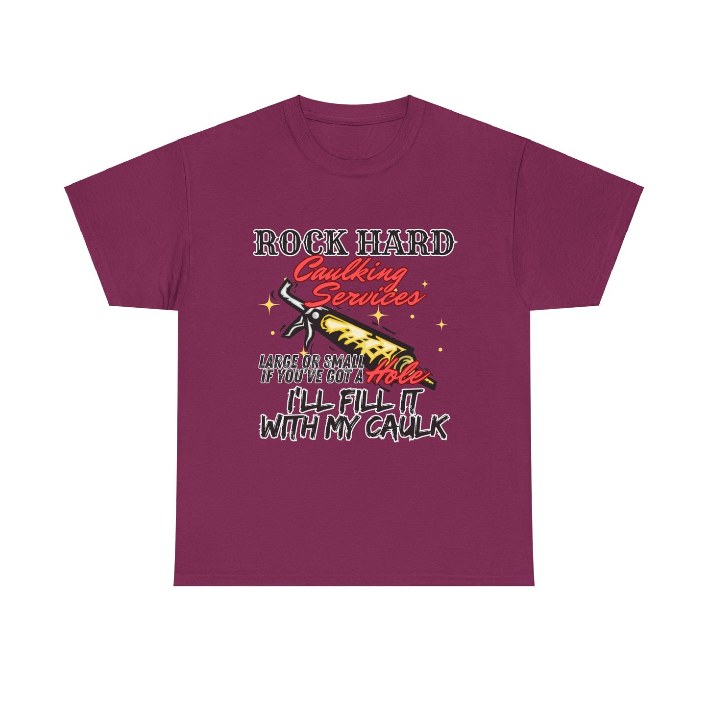 Caulking Unisex Heavy Cotton Tee