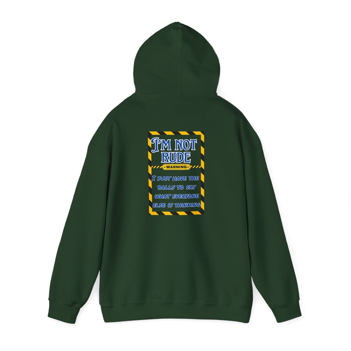 Not Rude Unisex Heavy Blend™ Hooded Sweatshirt
