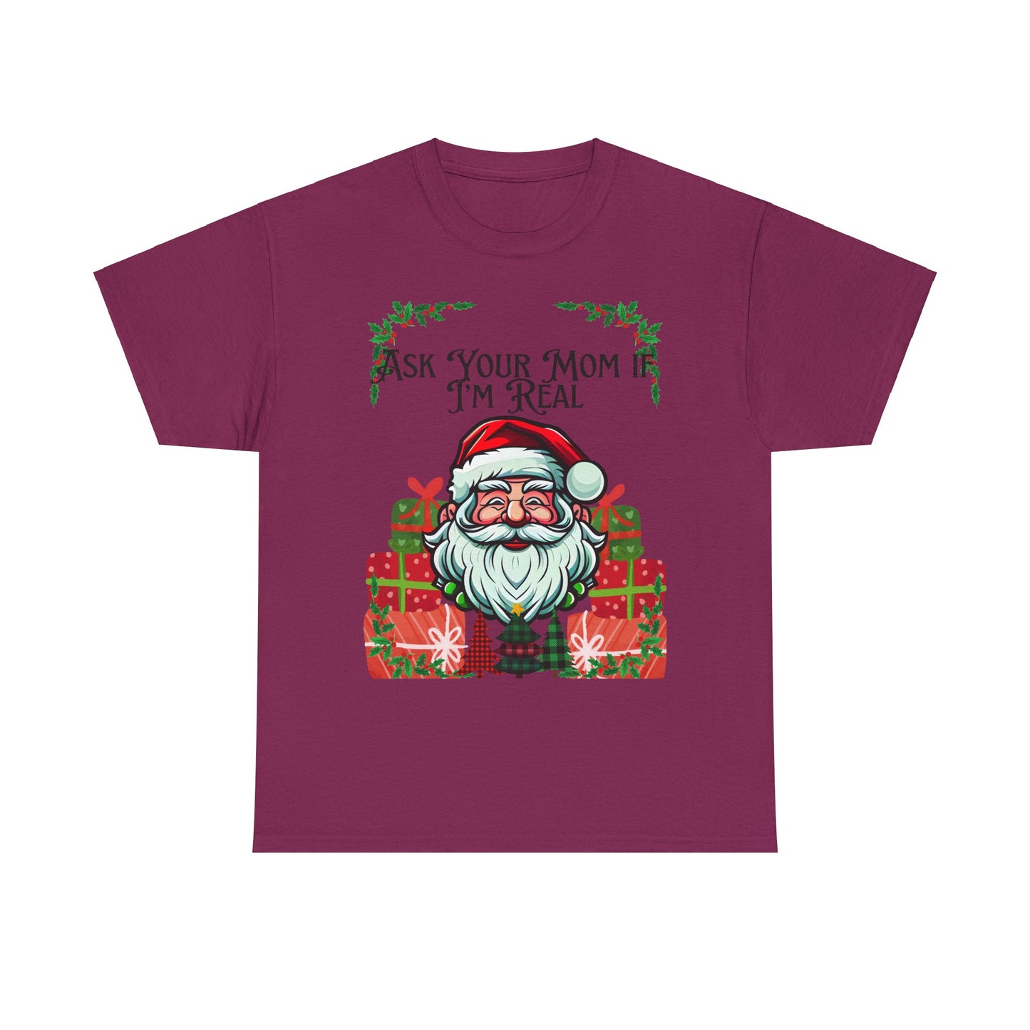 Ask your Mom Unisex Heavy Cotton Tee