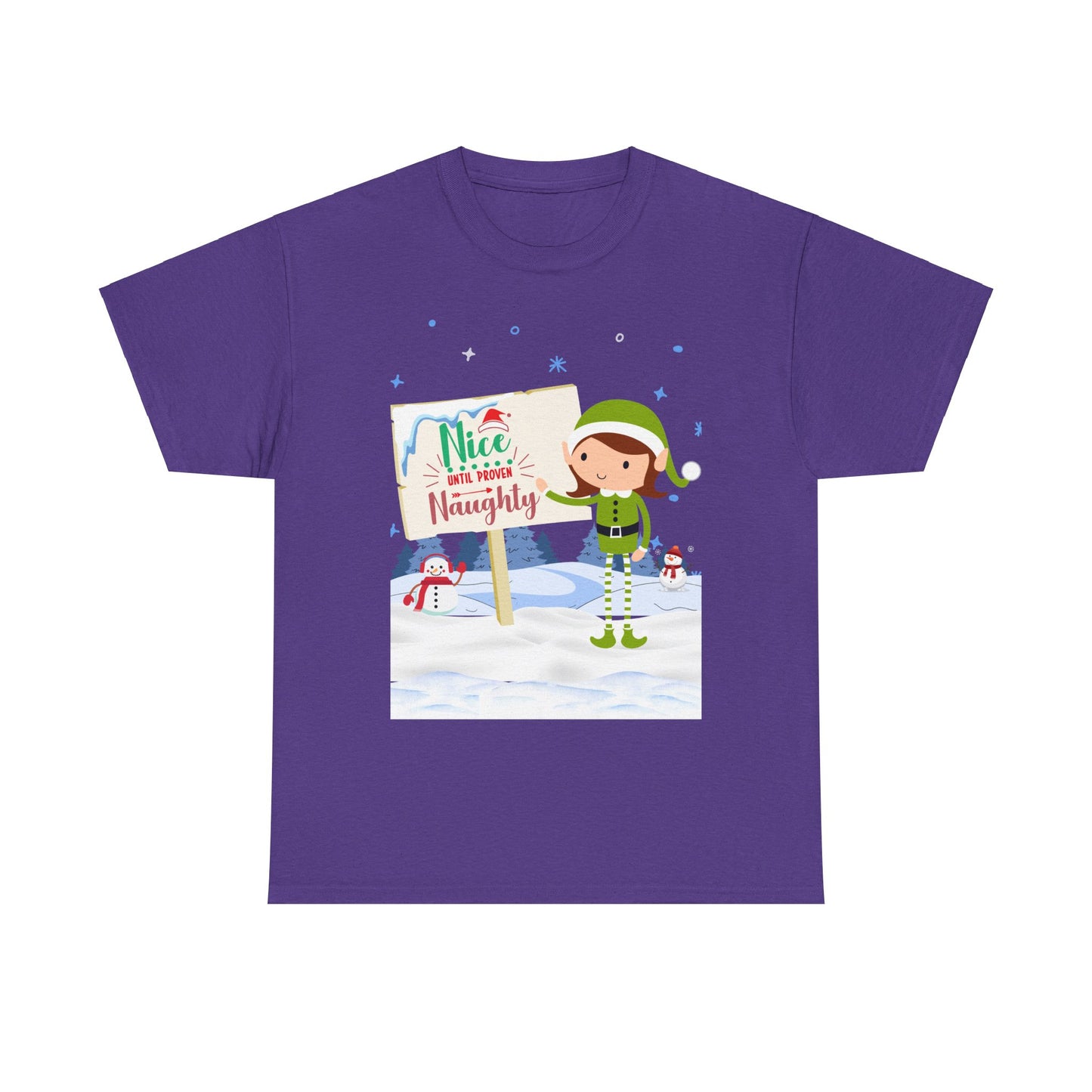 Nice until Unisex Heavy Cotton Tee