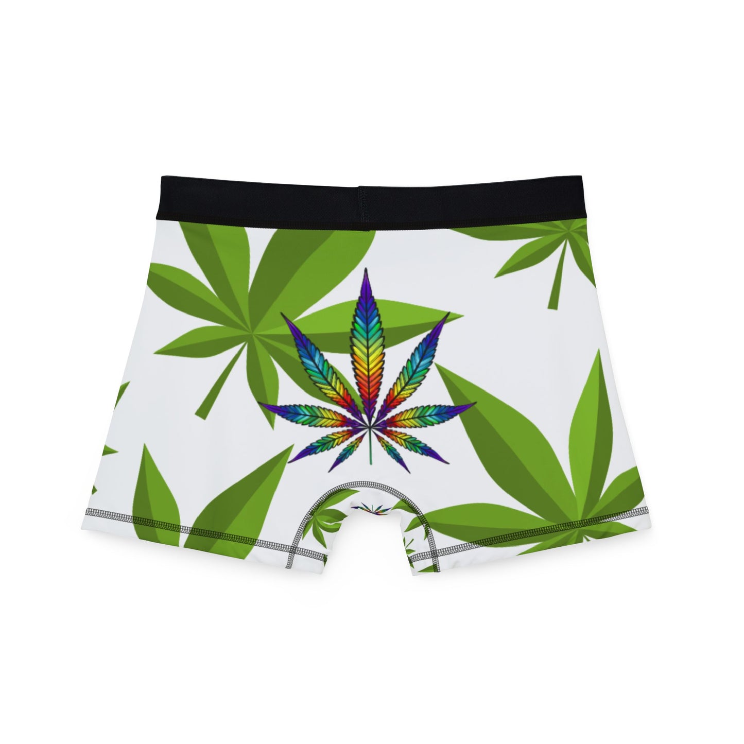 Weed Men's Boxers (AOP)