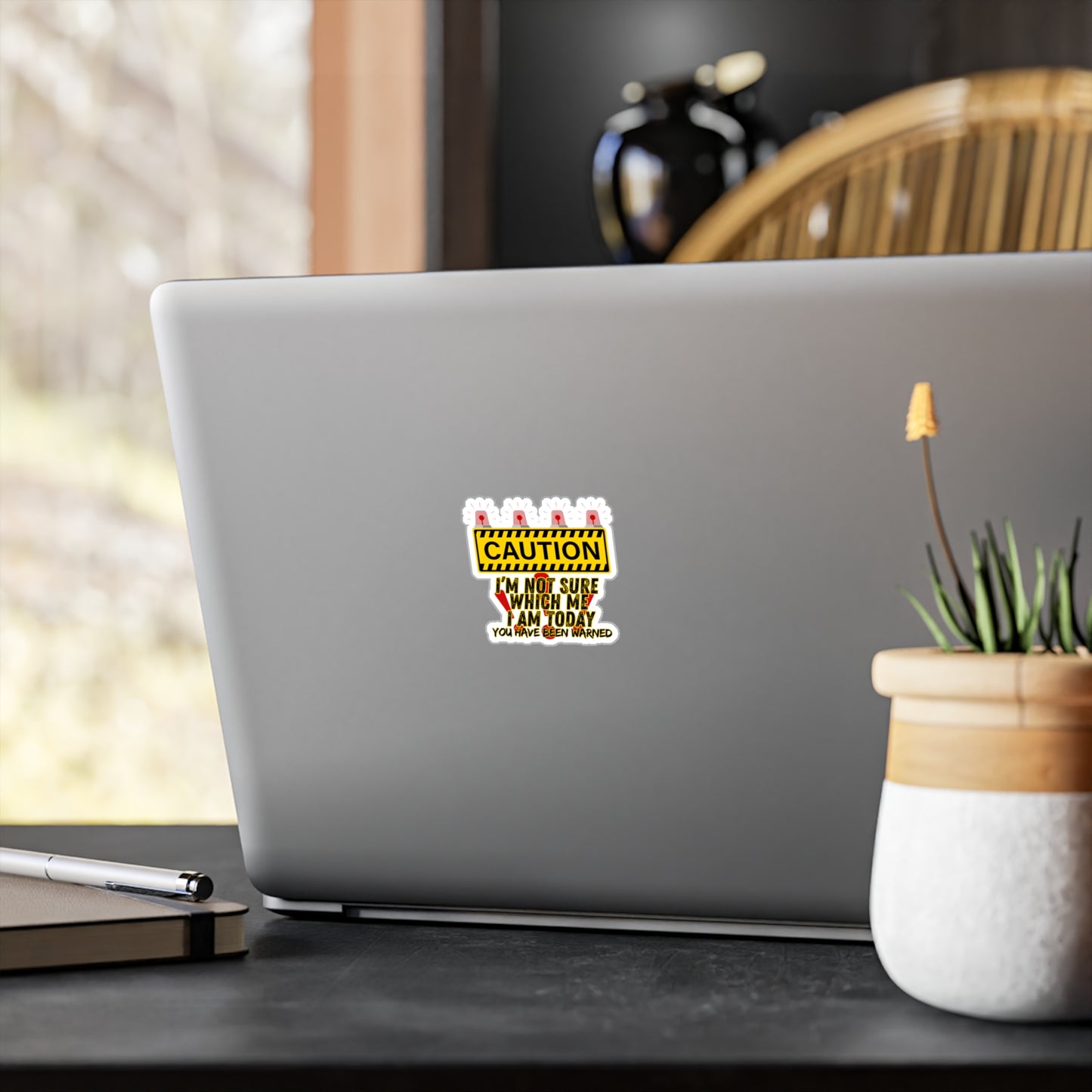 Not Sure Kiss-Cut Vinyl Decals