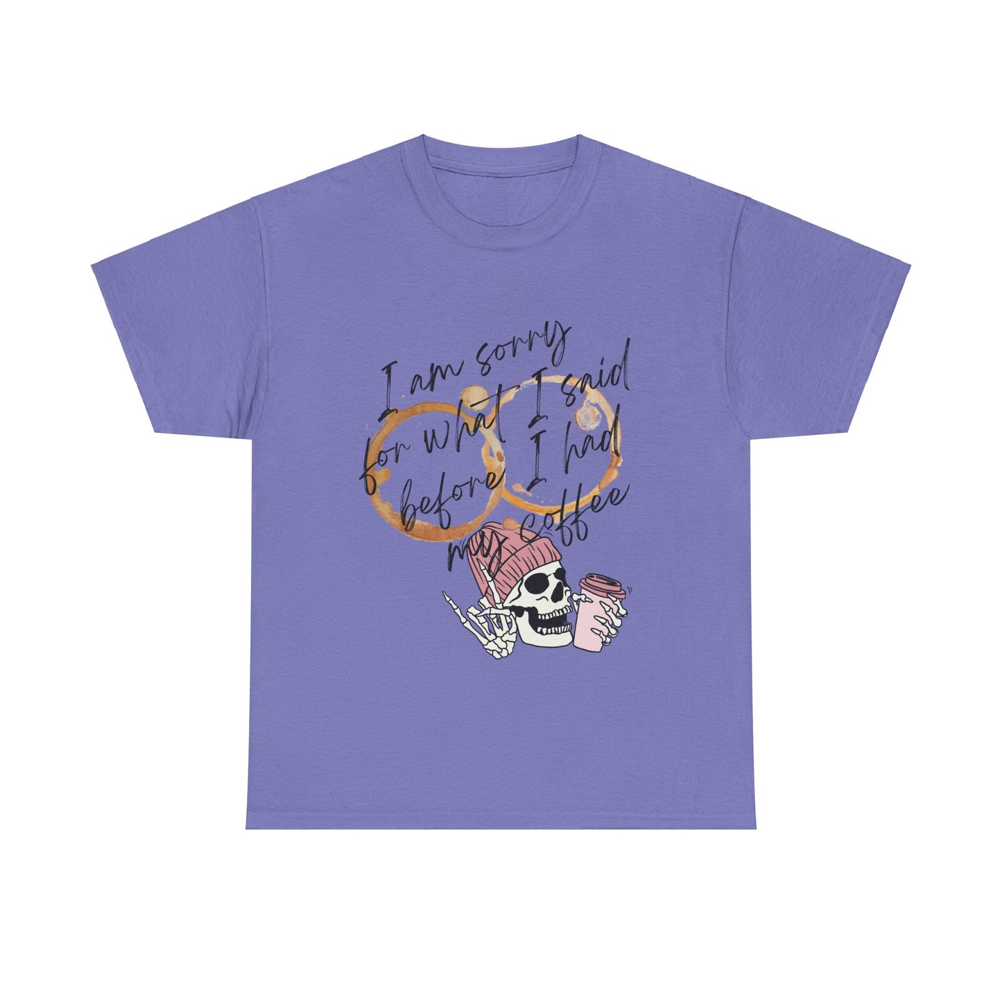 Coffee Unisex Heavy Cotton Tee