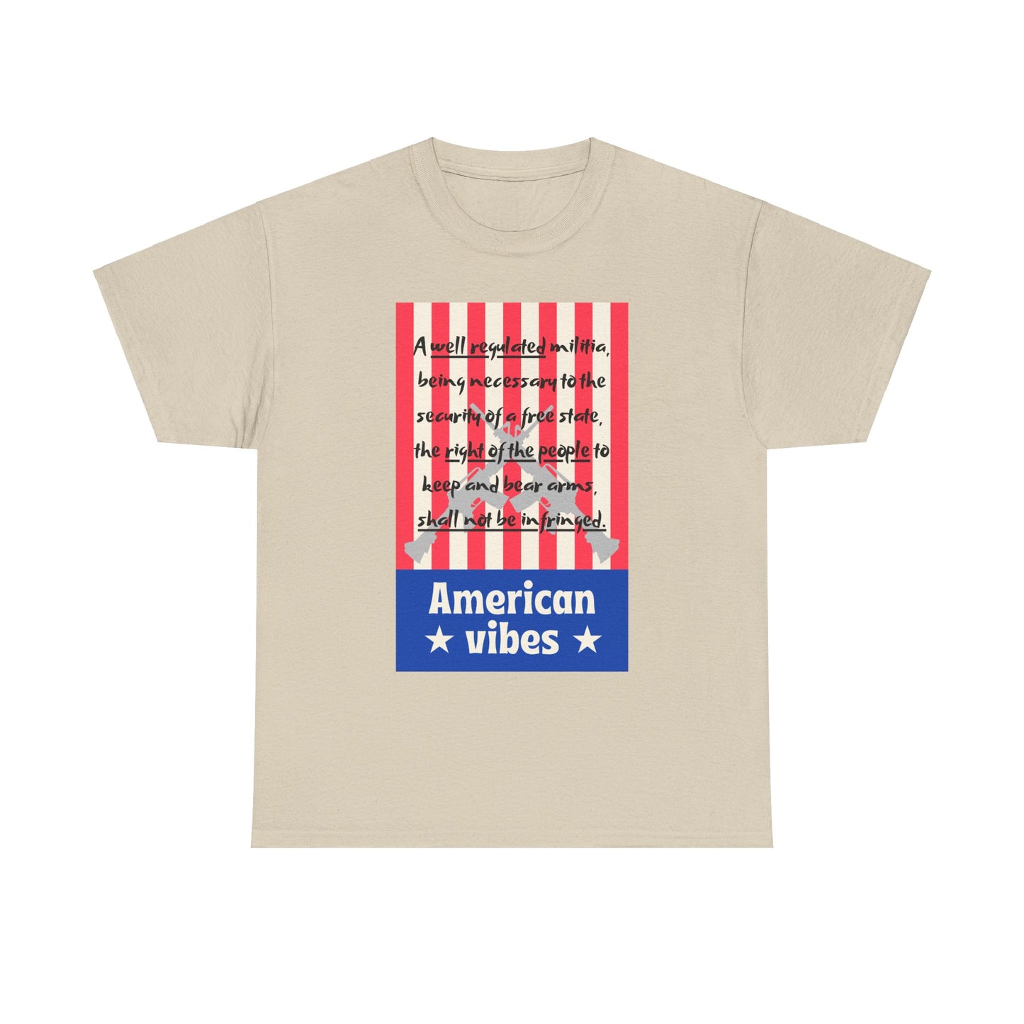 American Vibes Unisex Heavy Cotton Tee