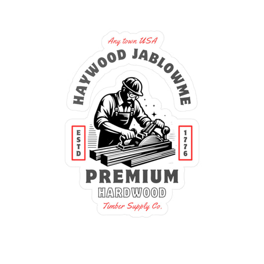 Premium Hardwood Vinyl Decal