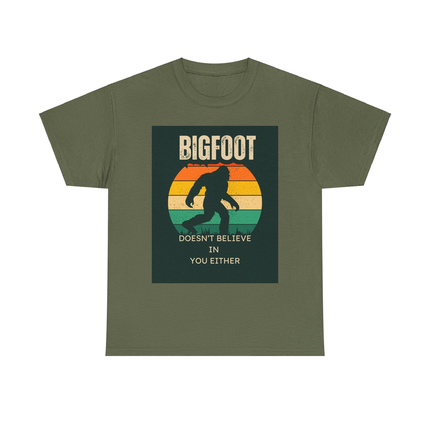 Bigfoot Unisex Heavy Cotton Tee