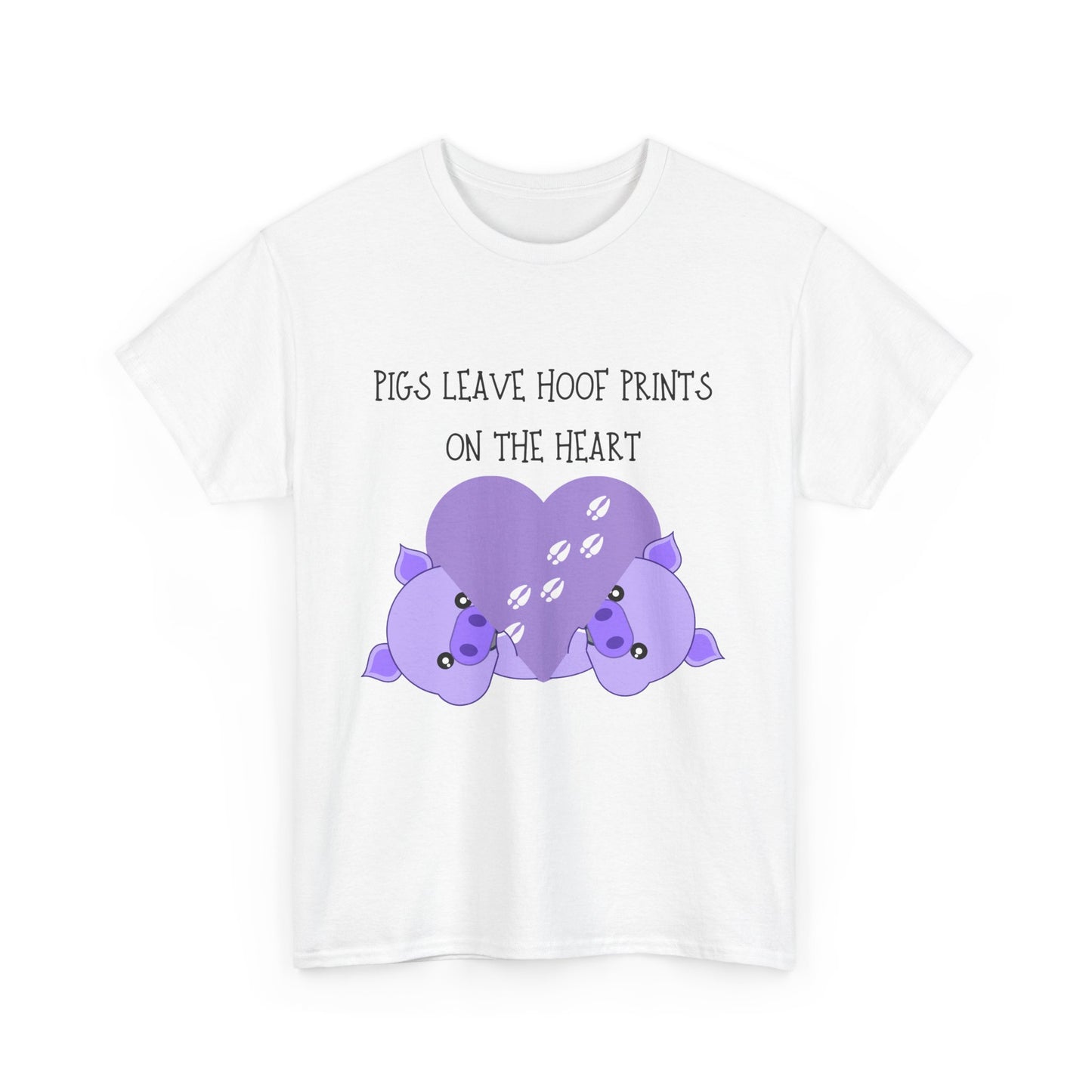 Pigs leave Unisex Heavy Cotton Tee