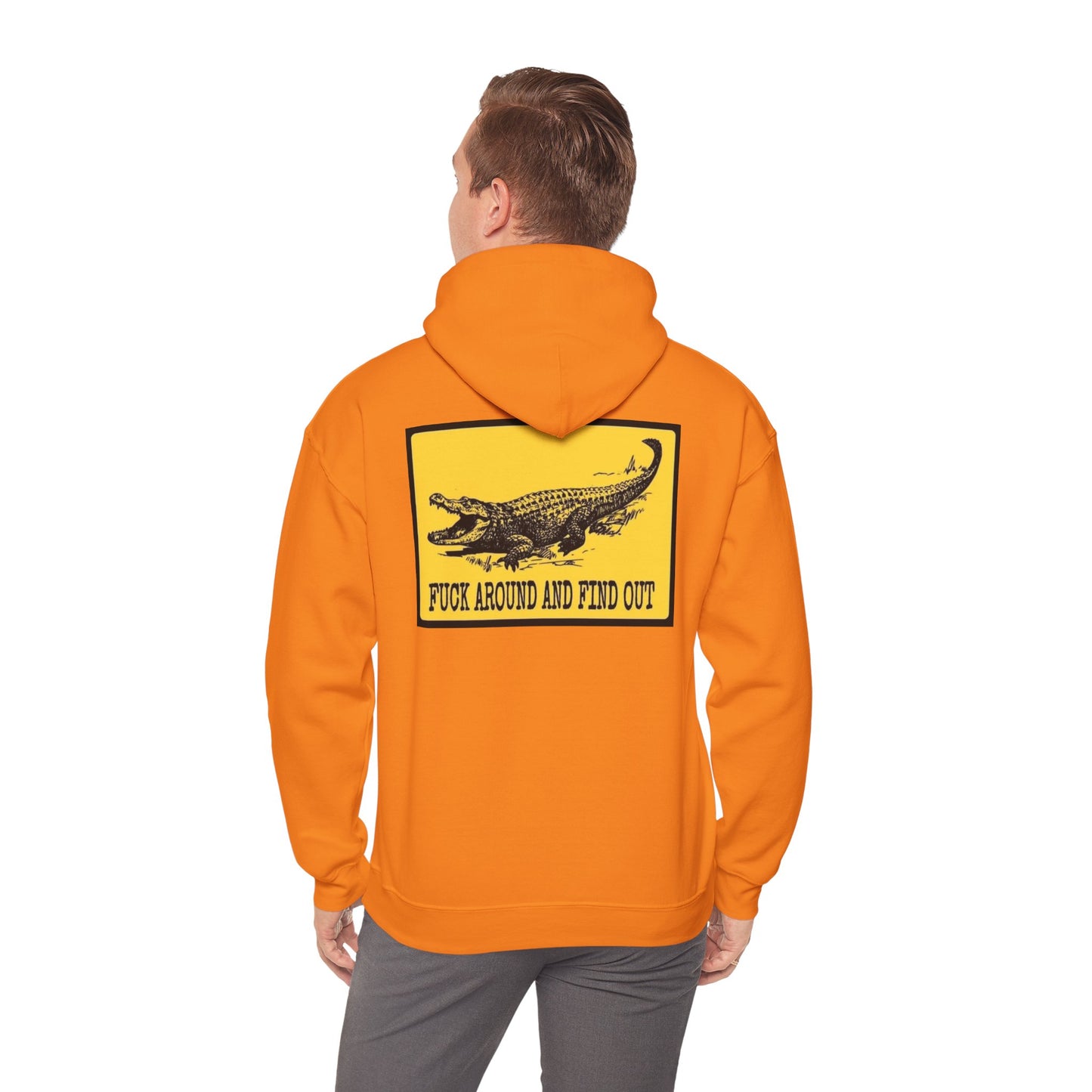 FAFO Gator Unisex Heavy Blend™ Hooded Sweatshirt