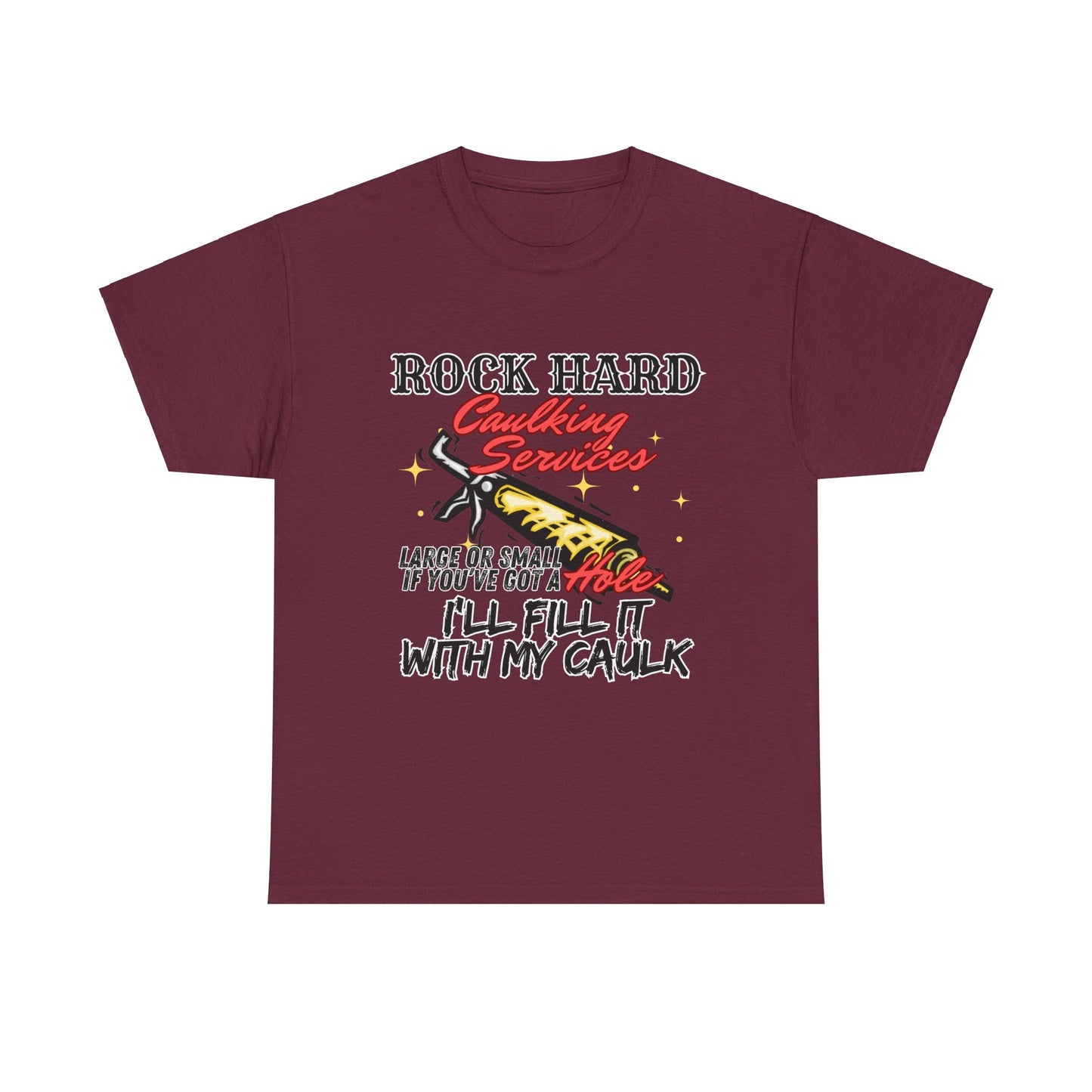 Caulking Unisex Heavy Cotton Tee