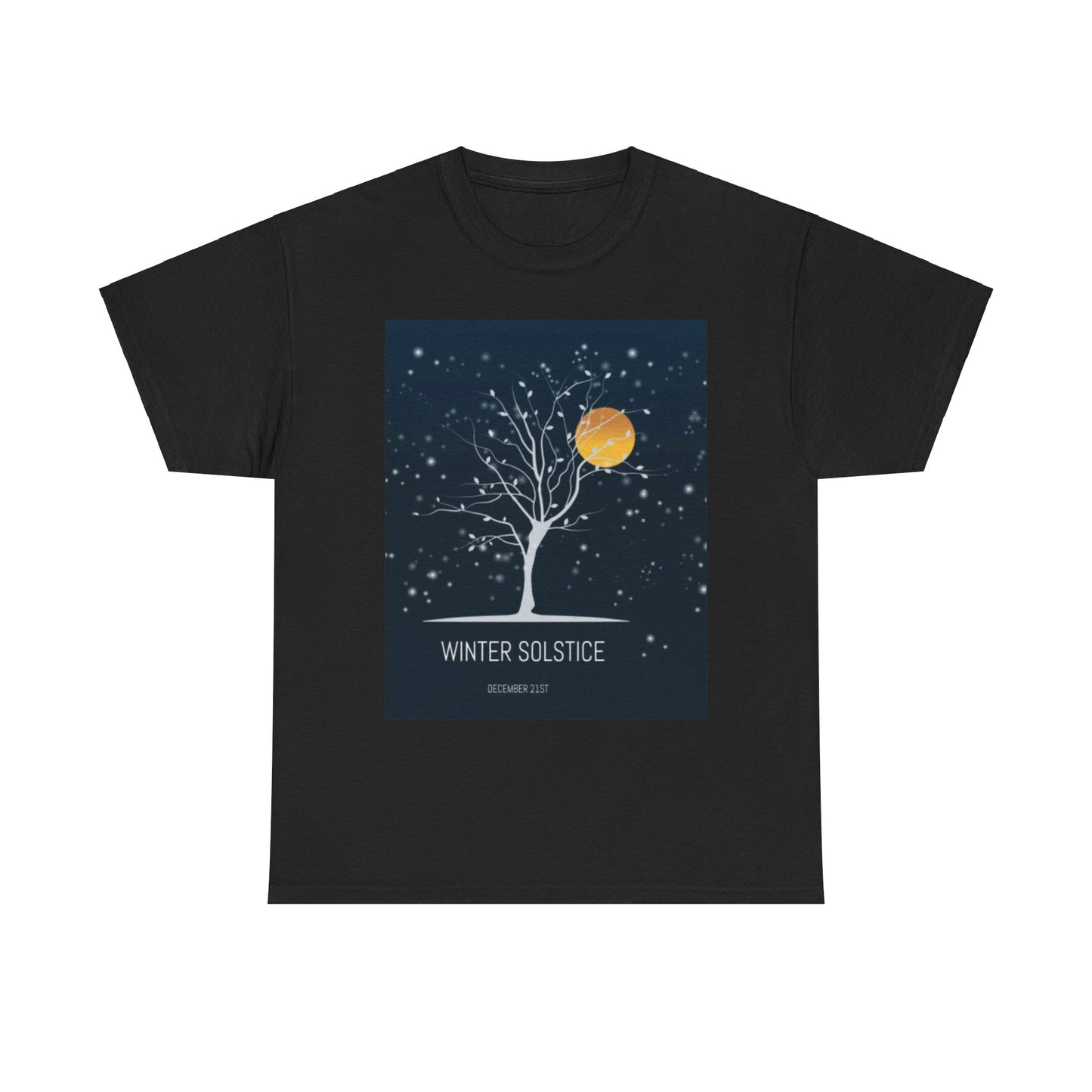 Winter Solstice Unisex Heavy Cotton Tee