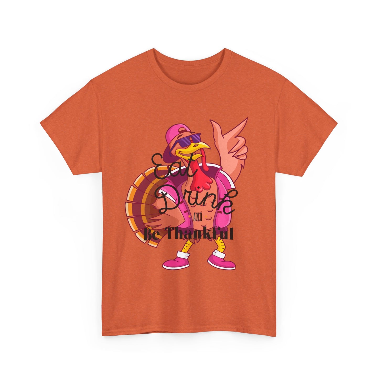 Eat Drink Unisex Heavy Cotton Tee