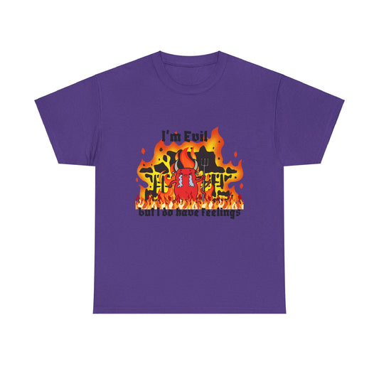 I'm evil Unisex Heavy Cotton Tee