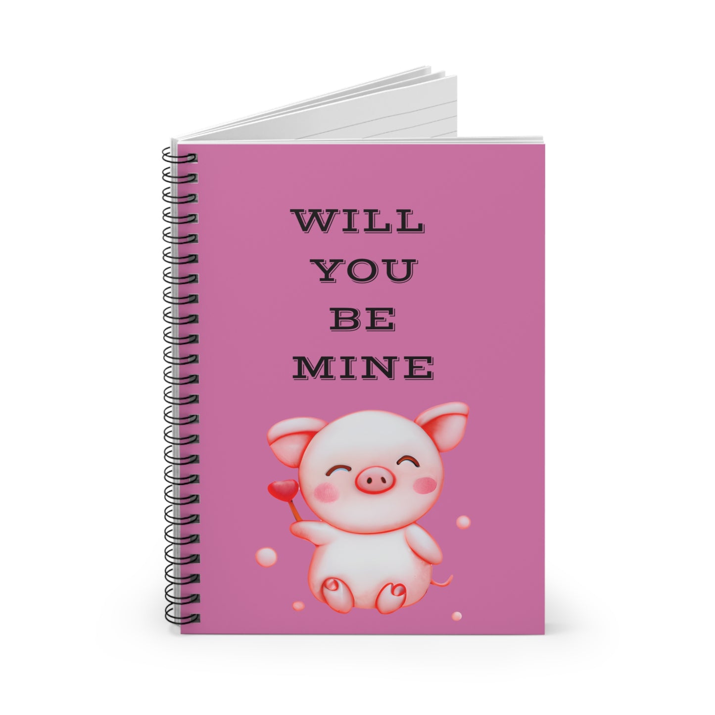 WILL YOU Spiral Notebook - Ruled Line