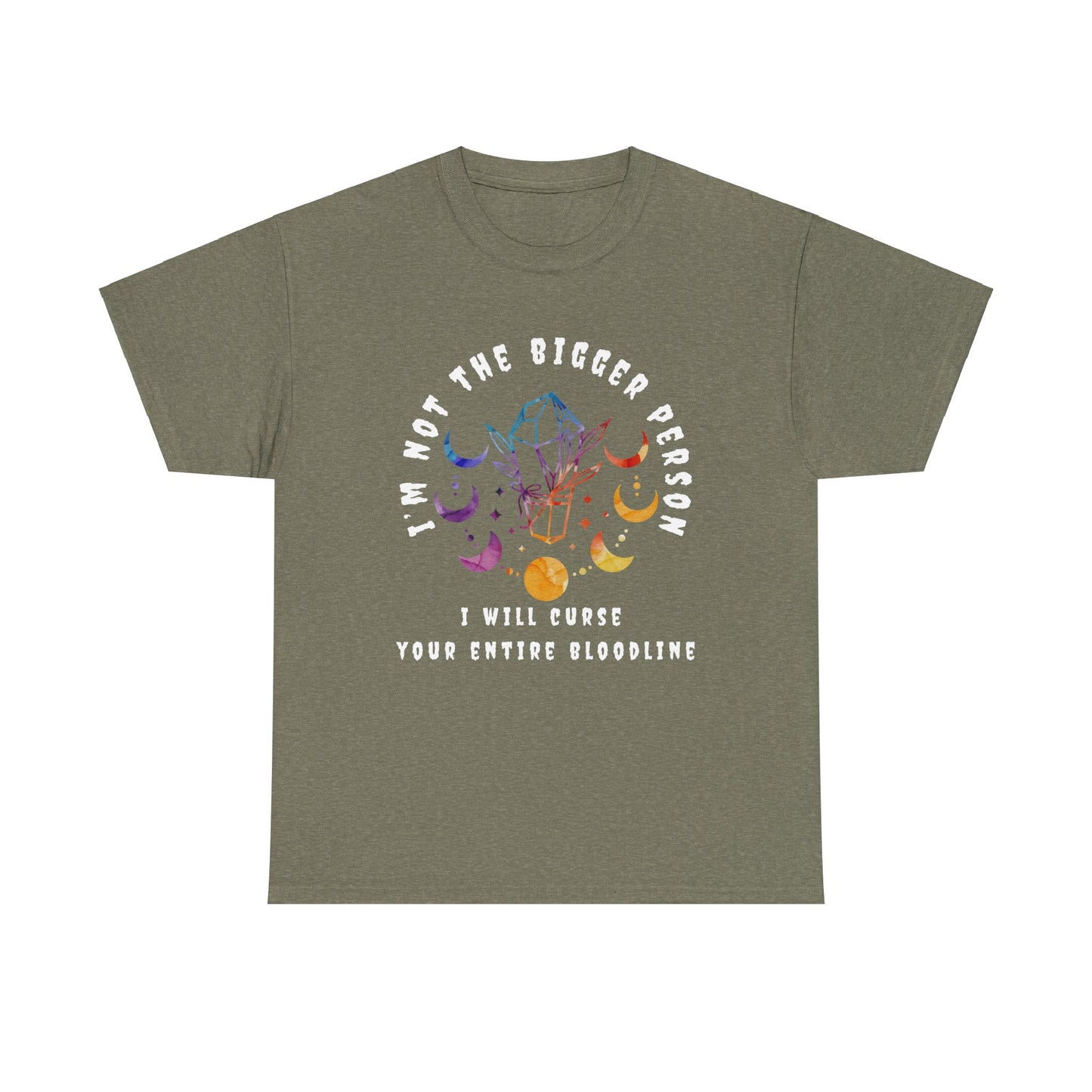 Not the Bigger Person Unisex Heavy Cotton Tee