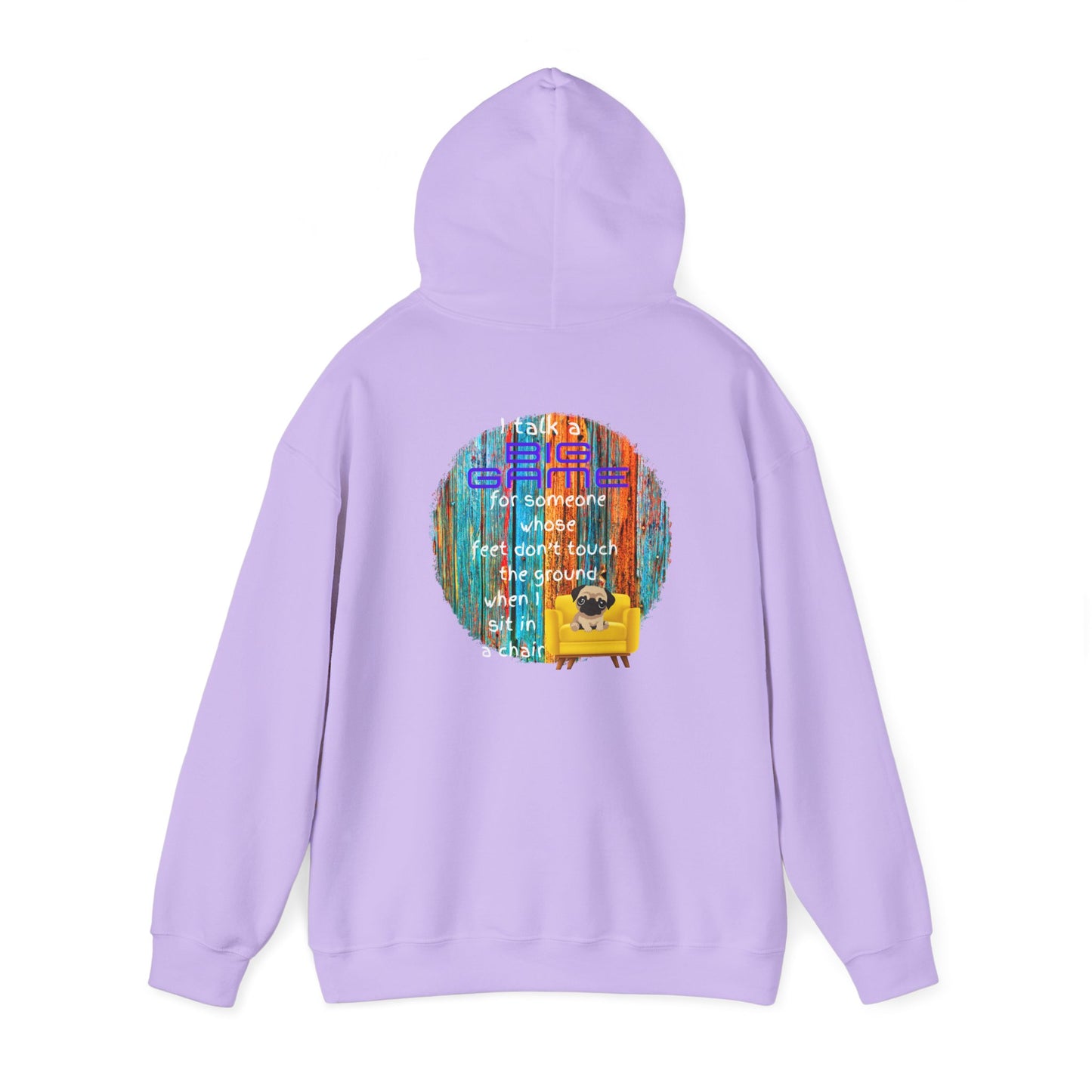 I Talk a Big Game Unisex Heavy Blend™ Hooded Sweatshirt