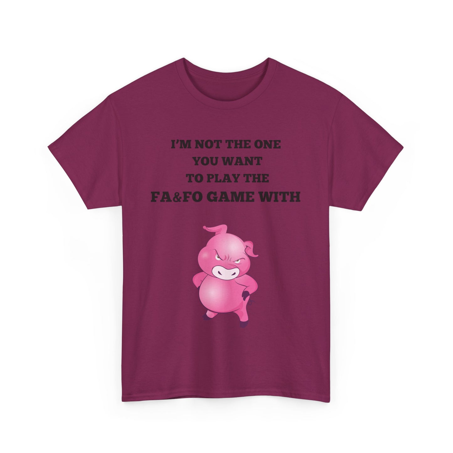 I'm Not The One To Play Unisex Heavy Cotton Tee