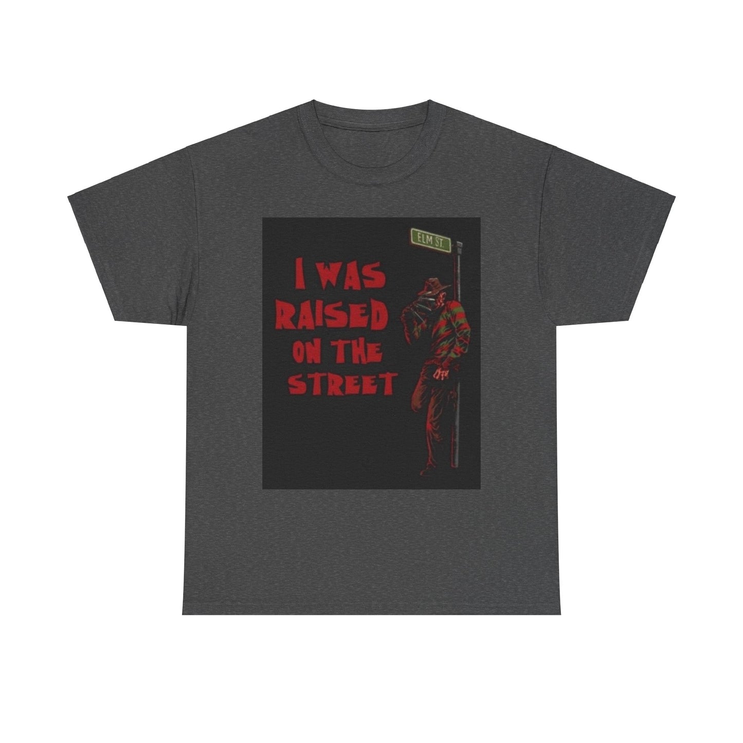 Grew up on the Street Unisex Heavy Cotton Tee