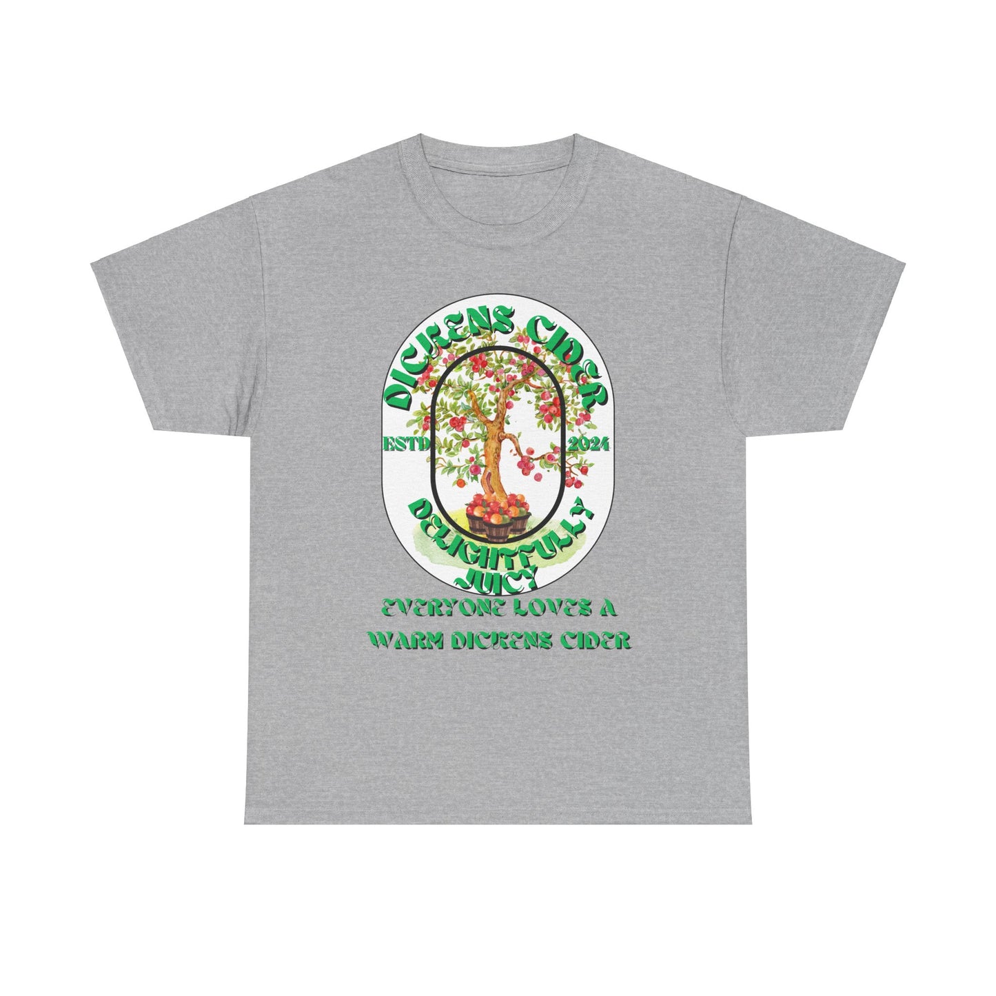 Dickens Cider Unisex Heavy Cotton Tee