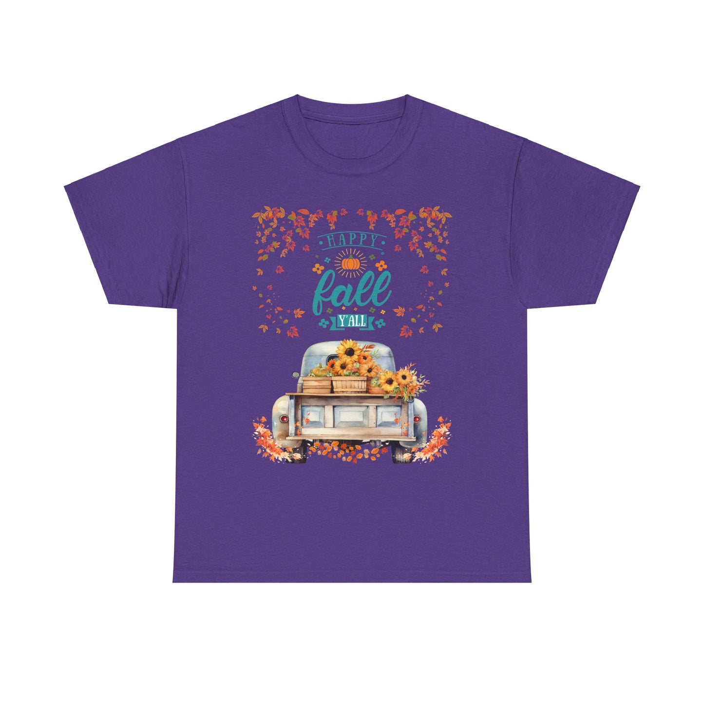 Happy Fall Heavy Cotton Tee