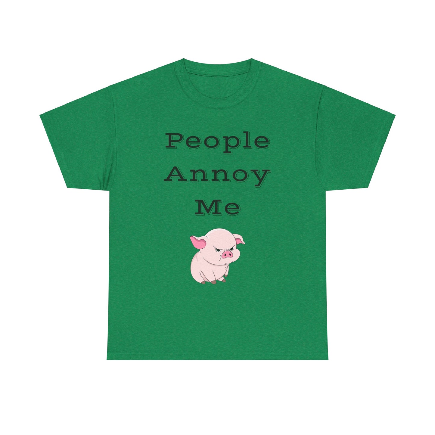 People Annoy Me Unisex Heavy Cotton Tee