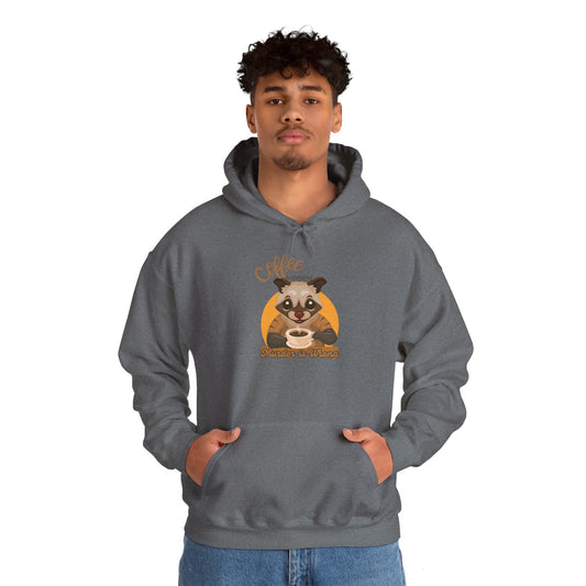 Coffee Unisex Heavy Blend™ Hooded Sweatshirt