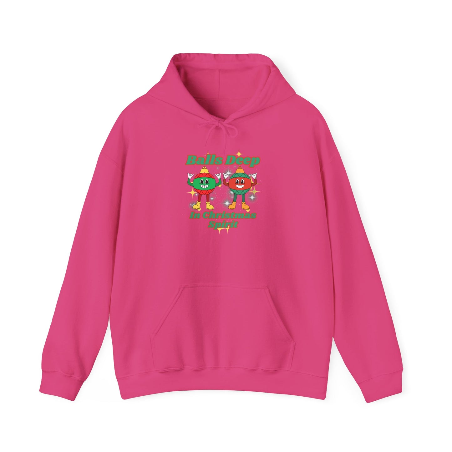 Balls Deep Unisex Heavy Blend™ Hooded Sweatshirt