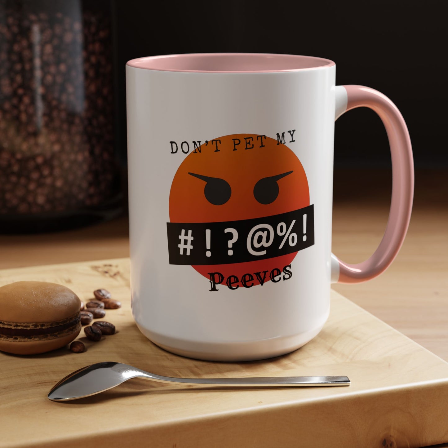 Don't Pet Accent Coffee Mug (11, 15oz)