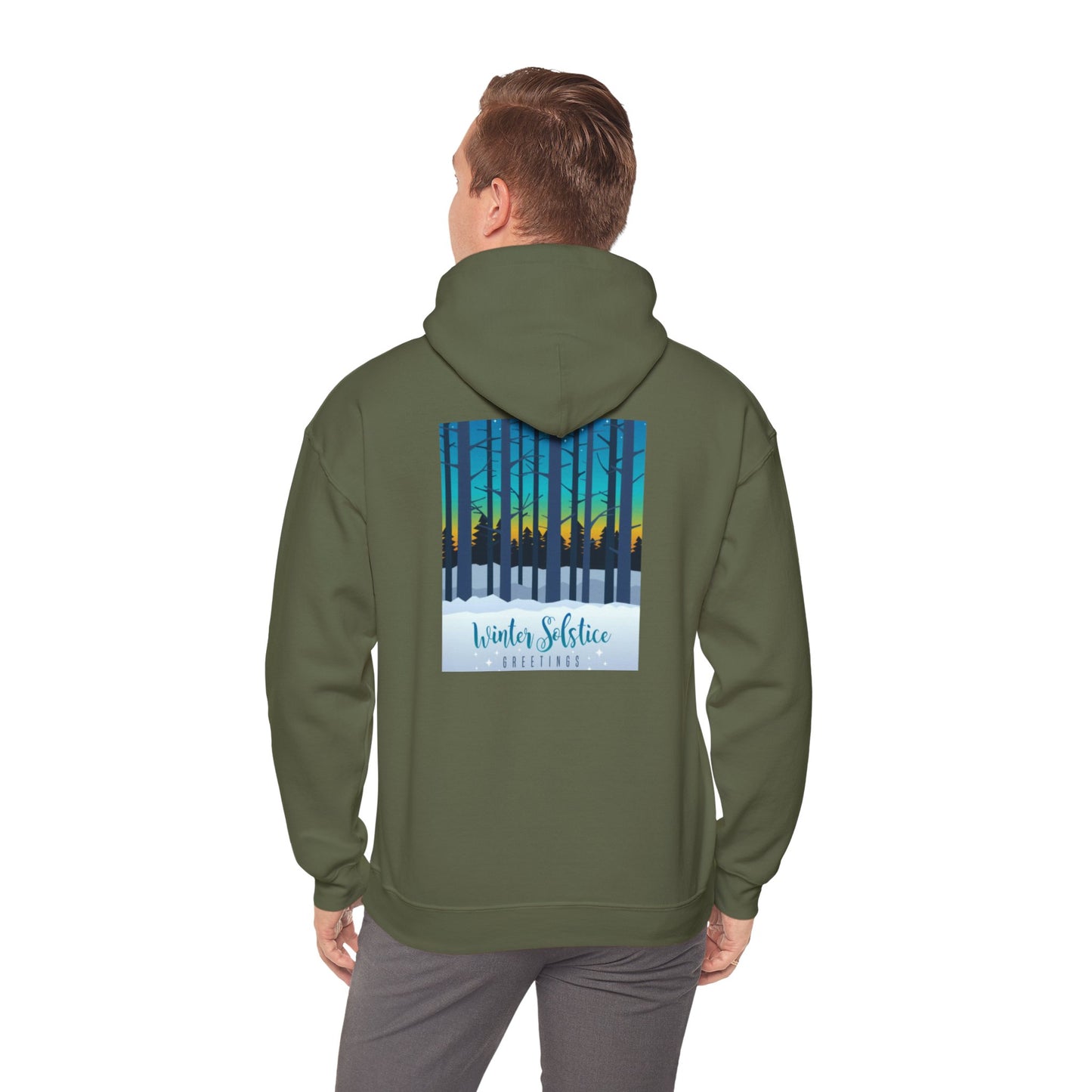 Winter Solstice Unisex Heavy Blend™ Hooded Sweatshirt