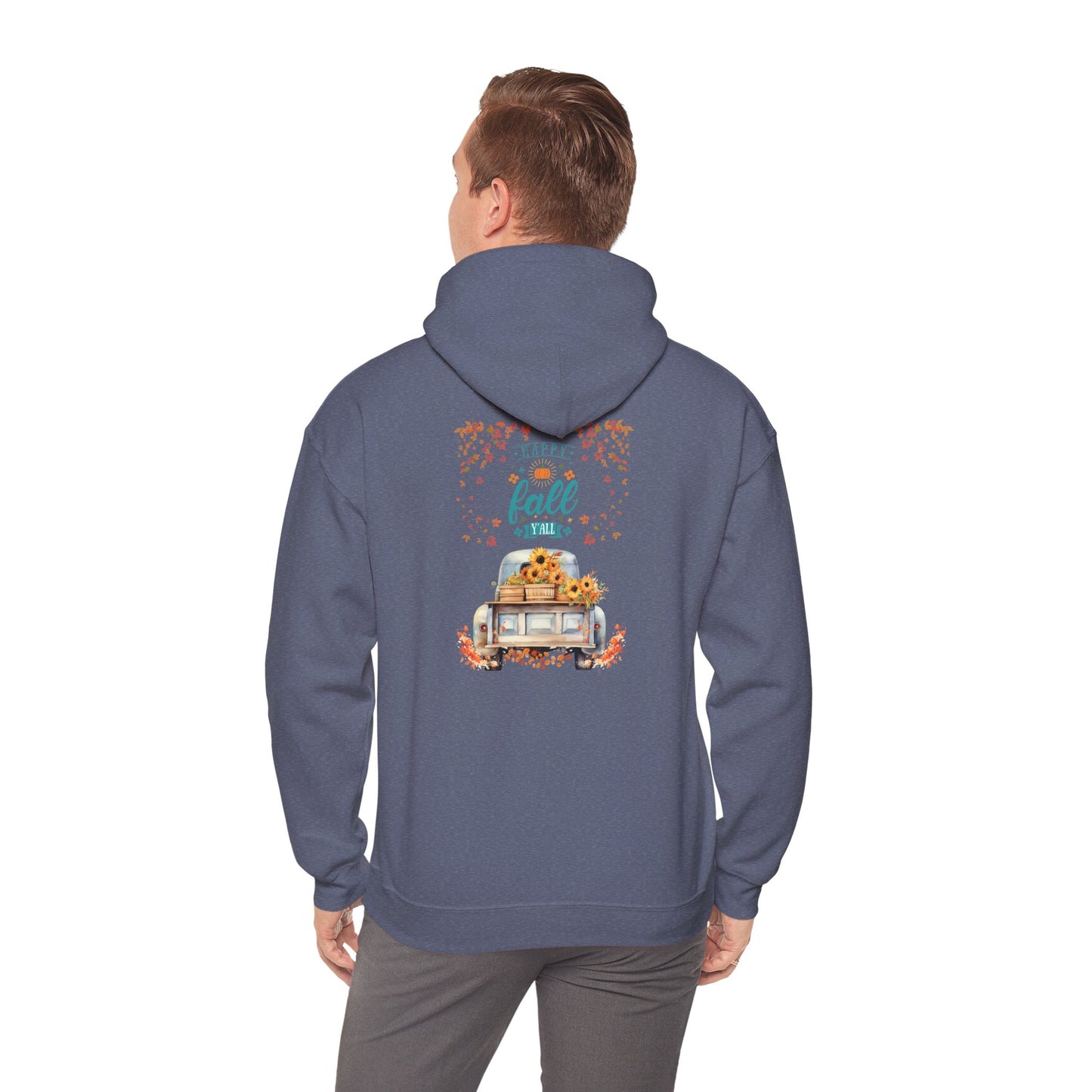 Happy Fall Unisex Heavy Blend™ Hooded Sweatshirt