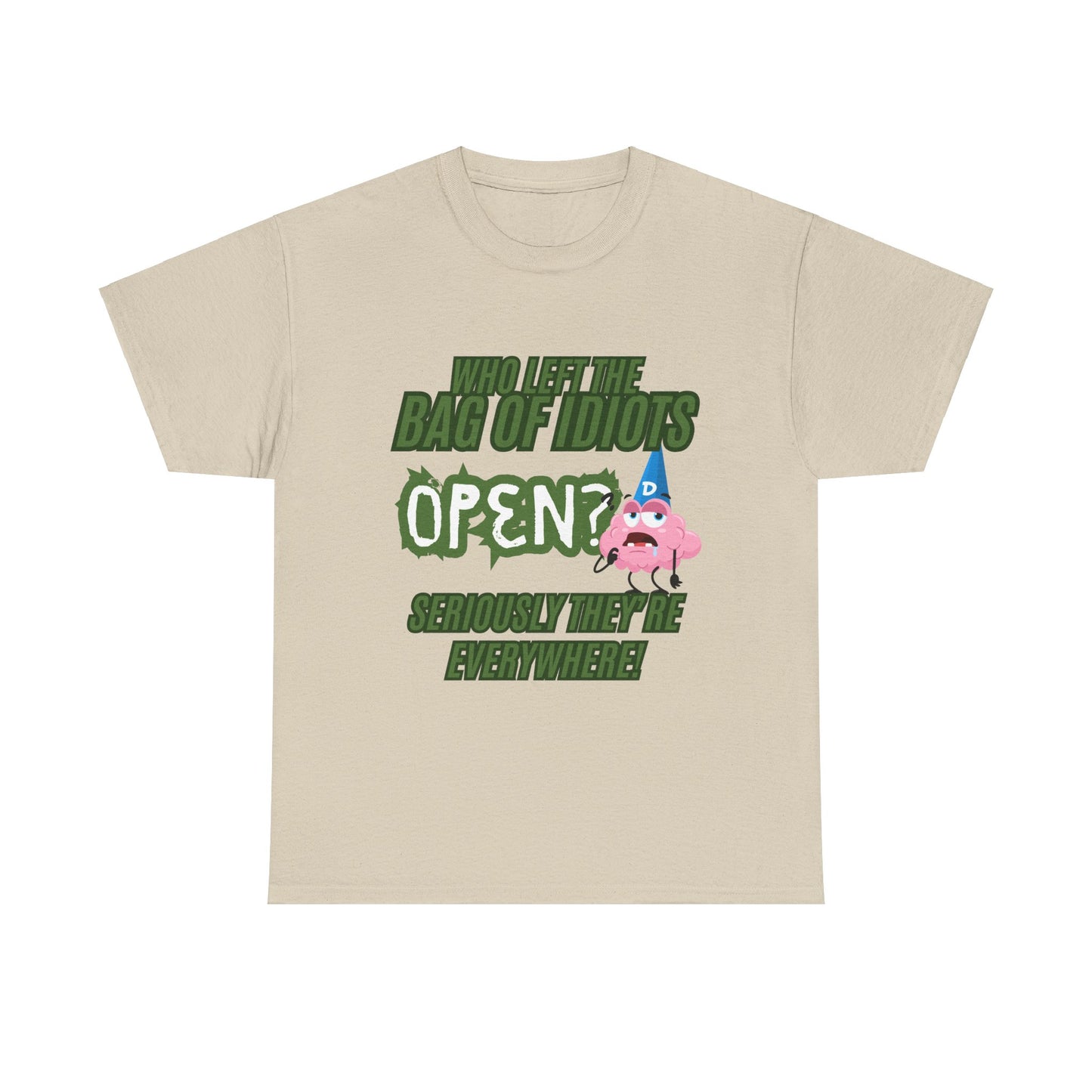 Open Bag Unisex Heavy Cotton Tee