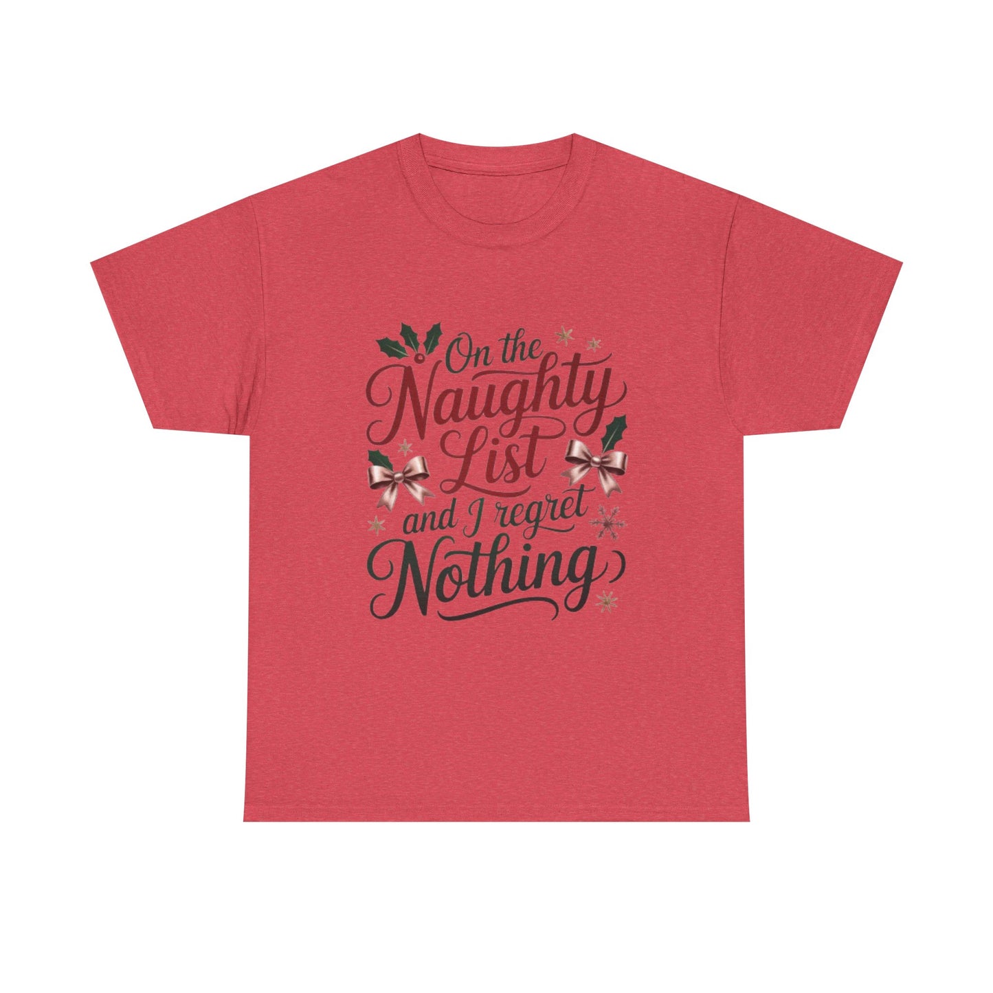 Regret Nothing Unisex Heavy Cotton Tee