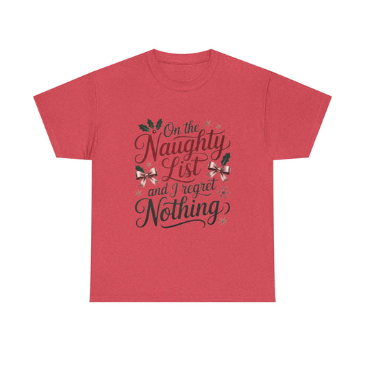 Regret Nothing Unisex Heavy Cotton Tee