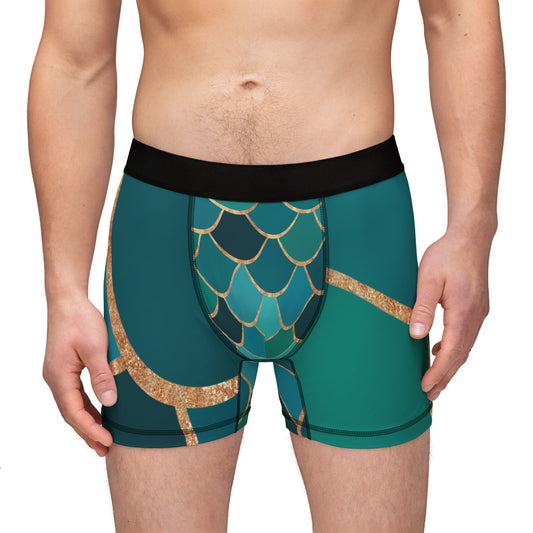 Scales 2 Men's Boxers (AOP)