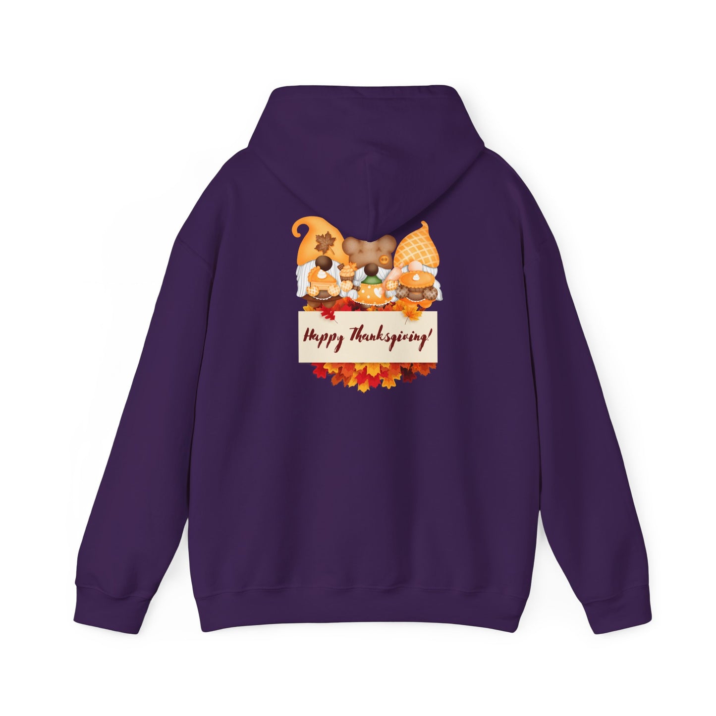 Gnome Thanksgiving Unisex Heavy Blend™ Hooded Sweatshirt