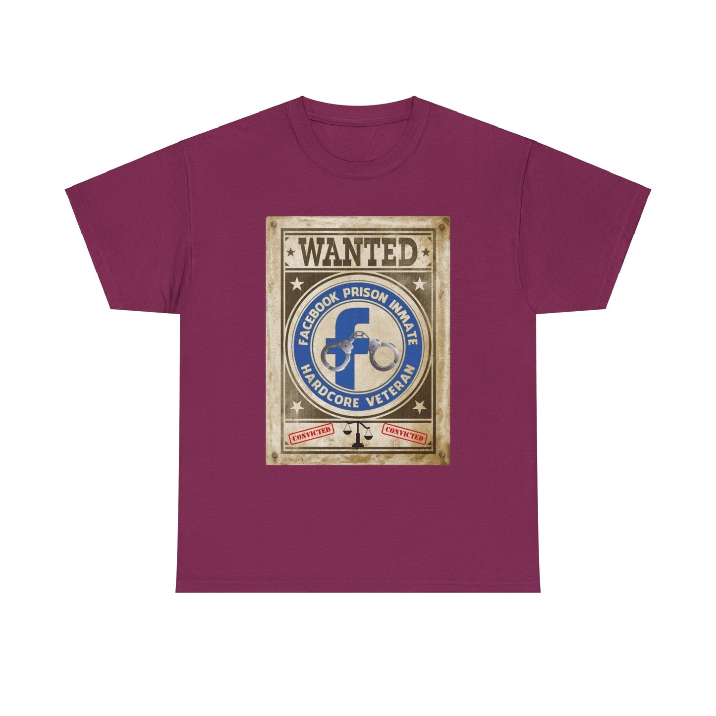 FB Prisoner Unisex Heavy Cotton Tee