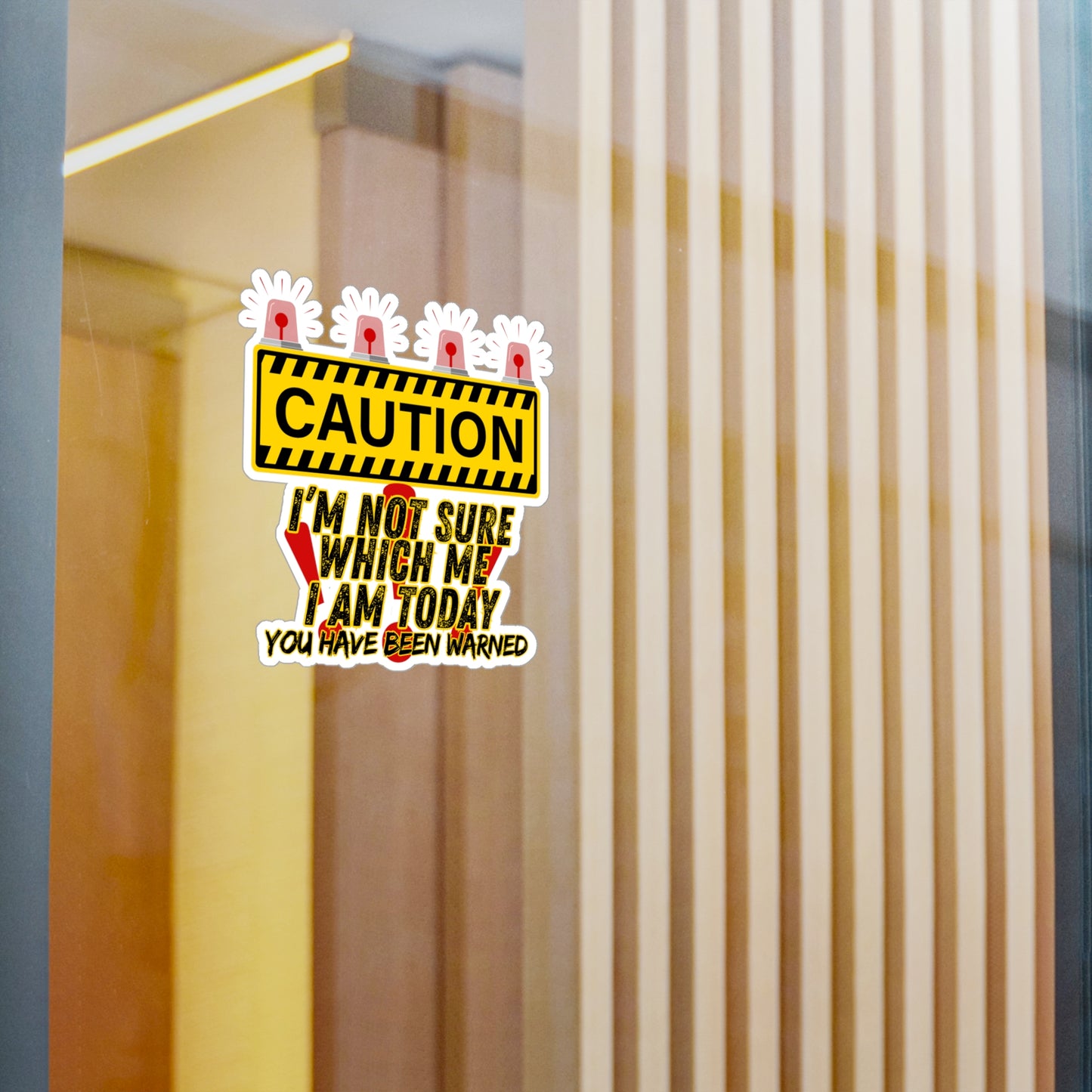 Not Sure Kiss-Cut Vinyl Decals