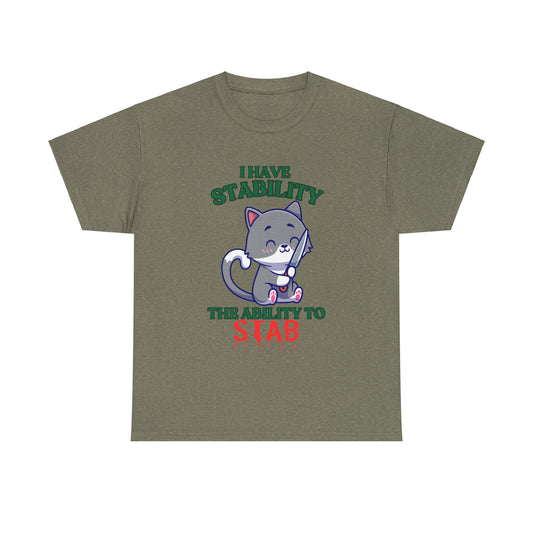 Stability Unisex Heavy Cotton Tee