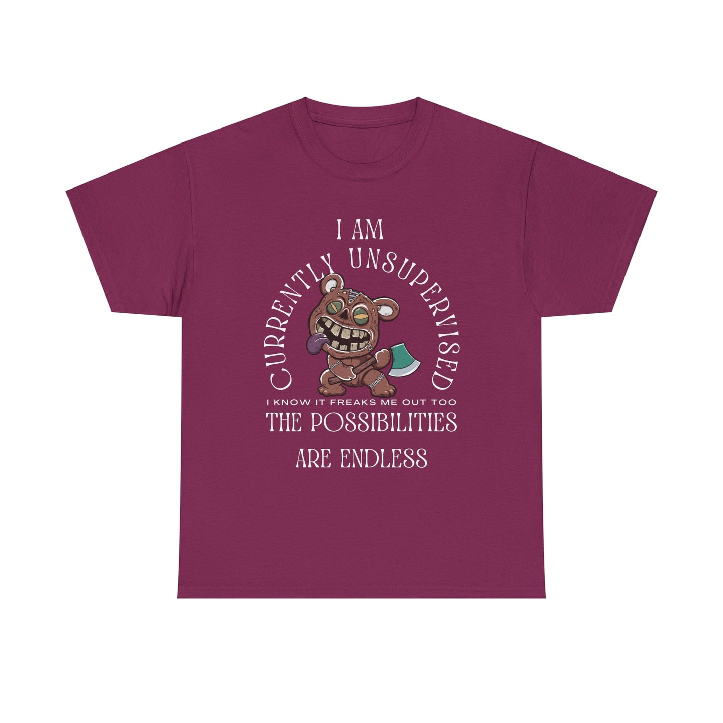 Unsupervised Unisex Heavy Cotton Tee