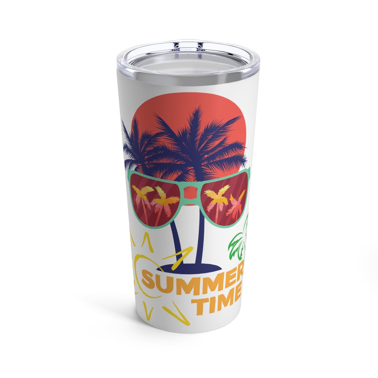 Summer Time Tumbler 20oz