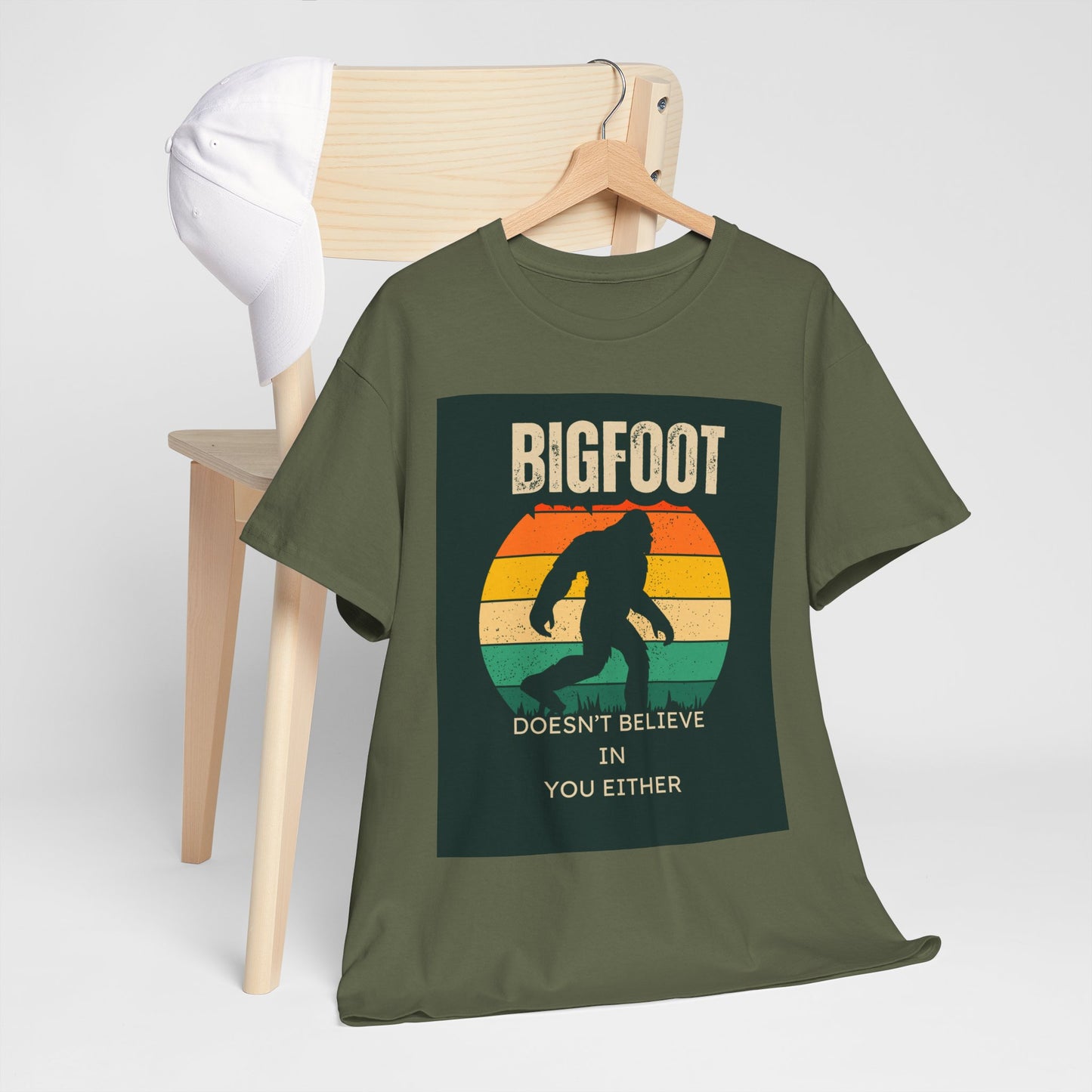 Bigfoot Unisex Heavy Cotton Tee