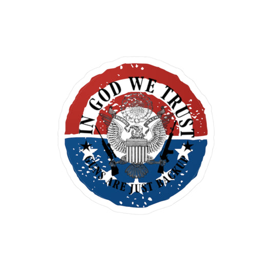 In God We Trust Vinyl Decals